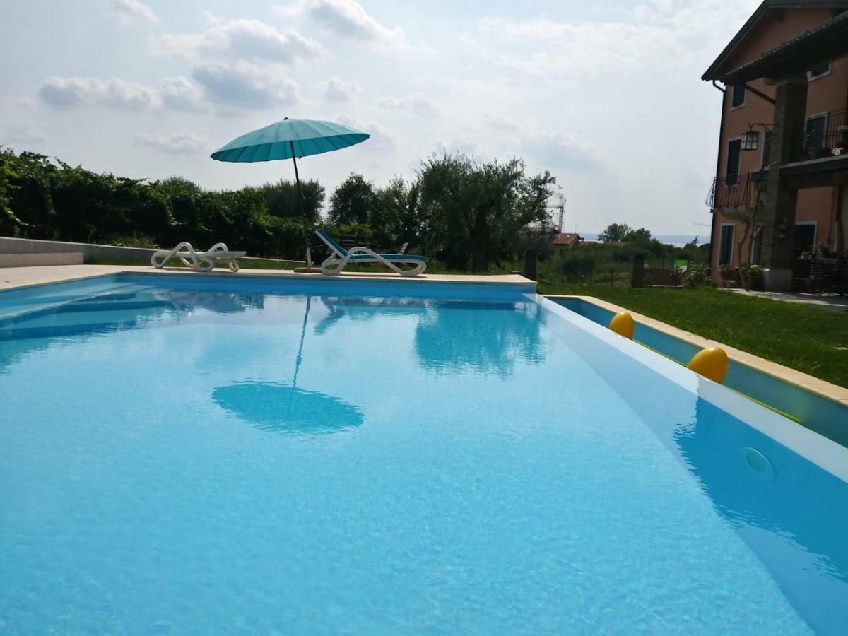 Residence Tasso Canossa - Appartamento Con Piscina Lazise Exteriér fotografie