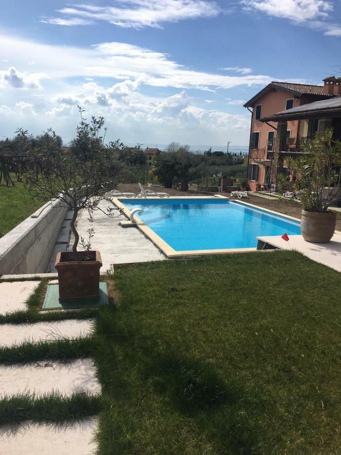 Residence Tasso Canossa - Appartamento Con Piscina Lazise Exteriér fotografie